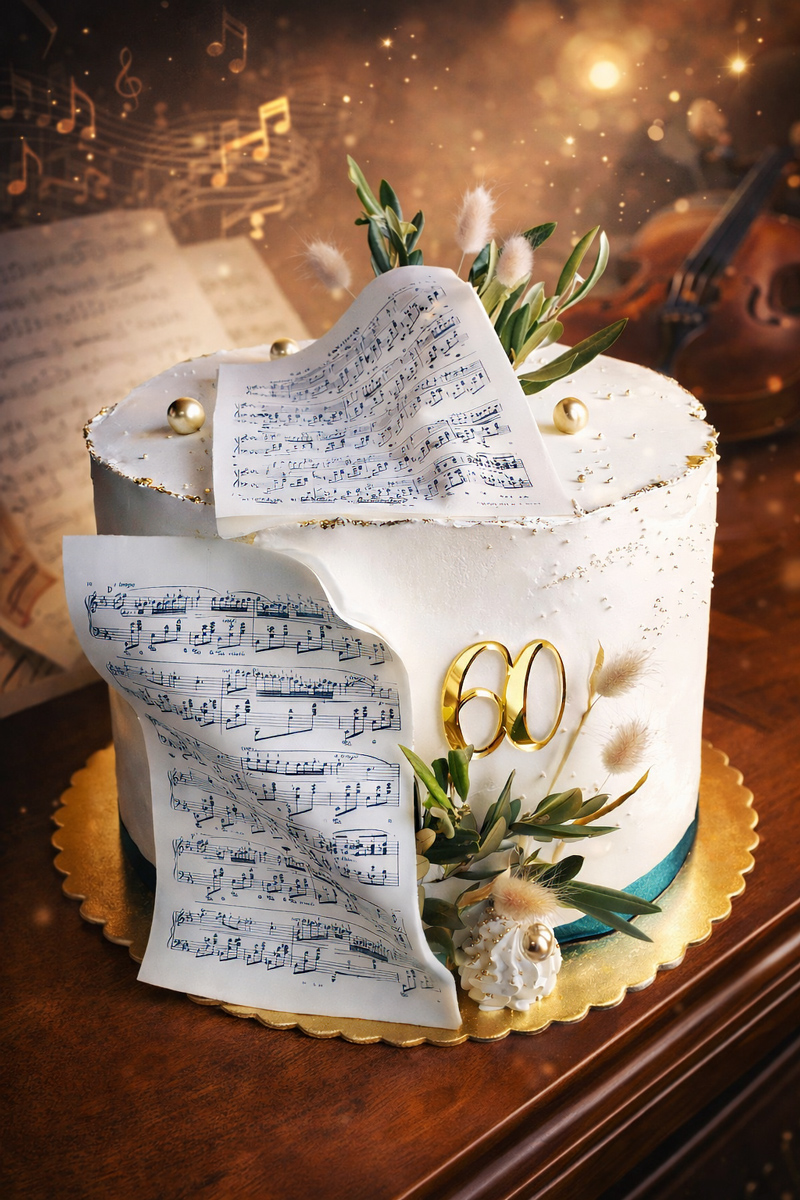 Glasbena torta